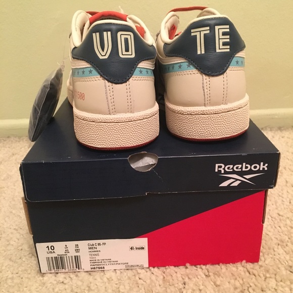 Exclusive New Reebok VOTE Club C! - Picture 1 of 6